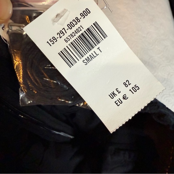 Abercrombie & Fitch Black Strapless Jumpsuit Flare - Picture 6 of 13